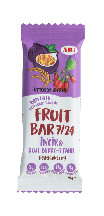 İncir-7 Tahıl / Goji Berry Fruit Bar 35gr